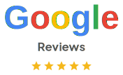Google five-star customer reviews for plumbing services