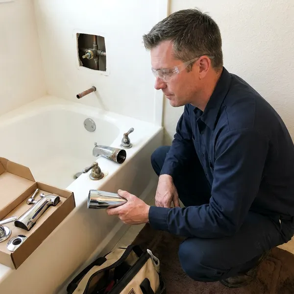 Bathtub Faucet Replacement in Houston, TX