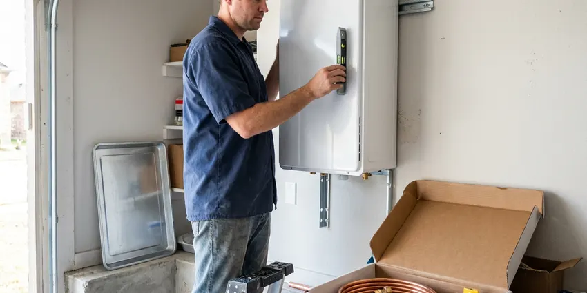 Electric Tankless Water Heater Installation in Houston