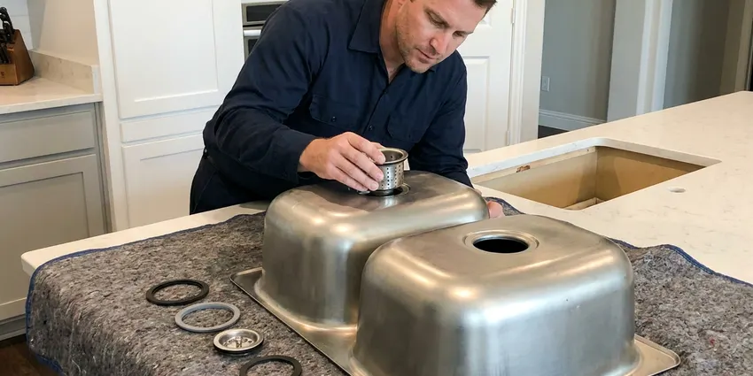 Kitchen Sink Installation in Houston
