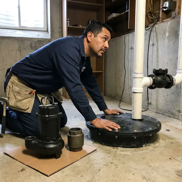 Sewage Ejector Pump Installation in Houston, TX