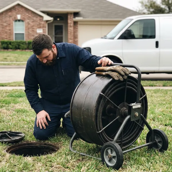 Sewer Line Cleaning in Bryan, TX