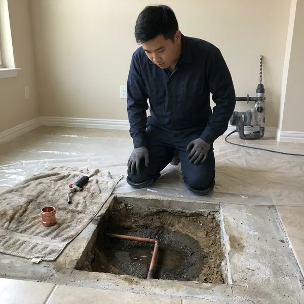 Slab Leak Repair in Houston, TX