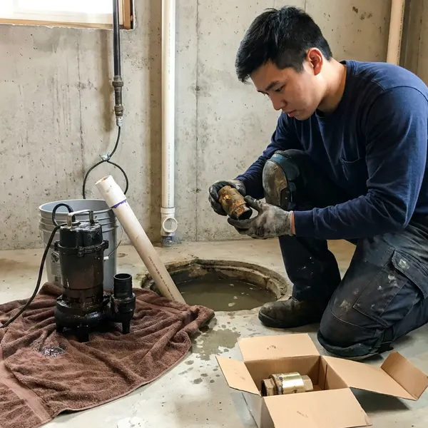 Sump Pump Replacement in Garland, TX