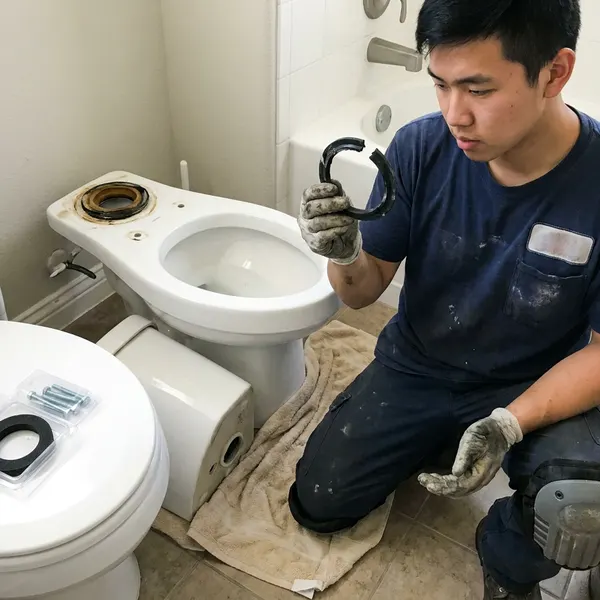 Toilet Bowl Replacement in Houston, TX