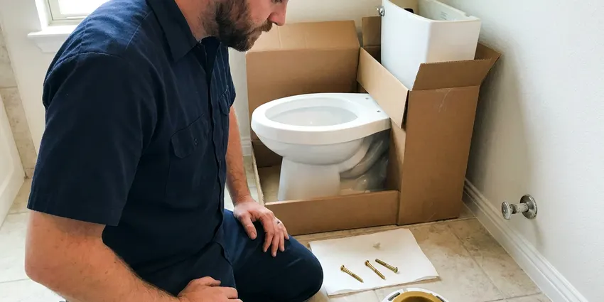 Toilet Installation in Houston