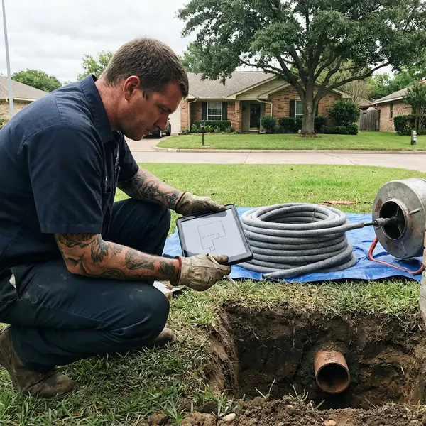 Trenchless Sewer Line Repair in Houston, TX