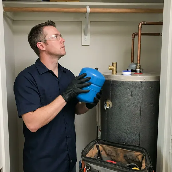 Water Heater Expansion Tank Installation in Houston, TX
